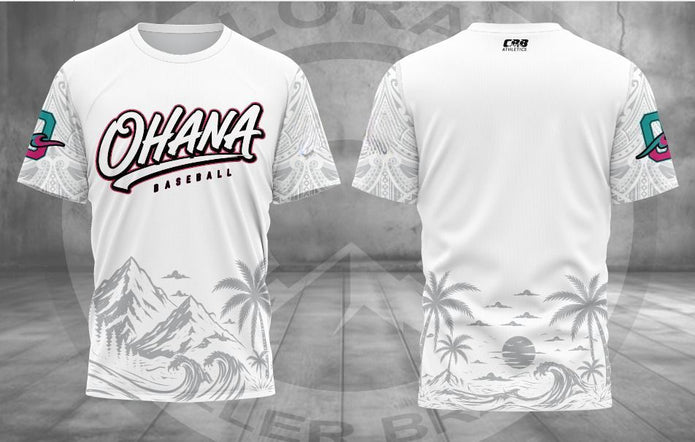 White Scenery Ohana Short Sleeve