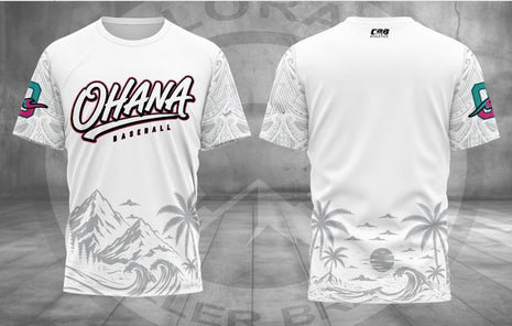 White Scenery Ohana Short Sleeve