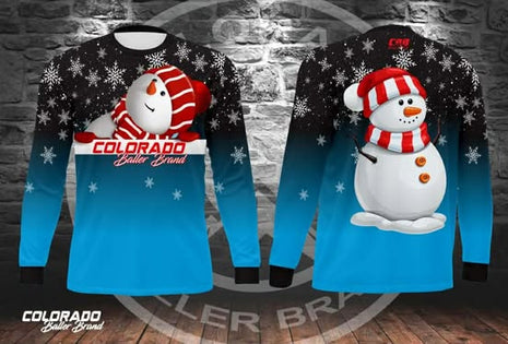 CBB Christmas 2025 - "Cheerful Snowman" Long Sleeve Shirt