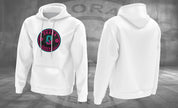 White Ohana Circle Heavy Hoodie (Polyester)