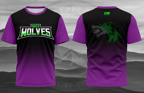 NOCO WOLVES Black/Purple Shirt