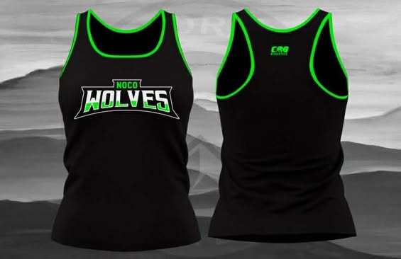 NOCO WOLVES Black Tank Top