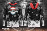 CBB Christmas 2024 Snowflake Black Lightweight Hoodie
