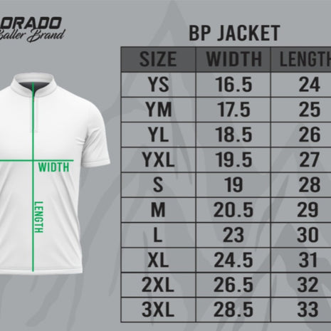 1/4 Zip BP Jacket - USA