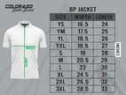 CBB BP jacket size chart