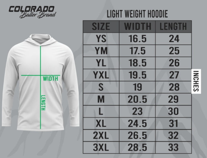White Ohana Lightweight Hoodie