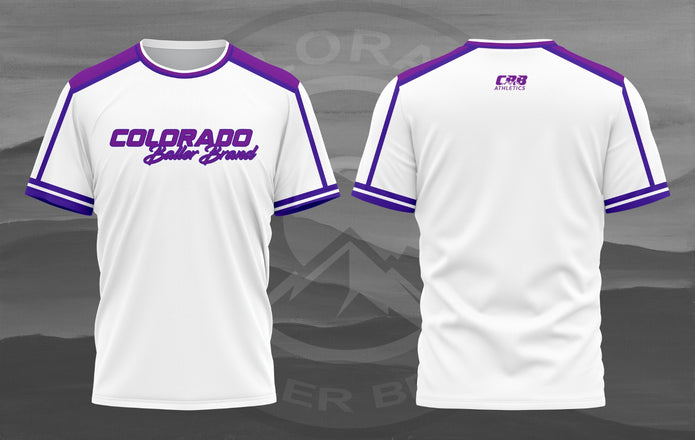 CBB Purple & White