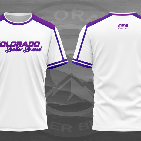 CBB Purple & White