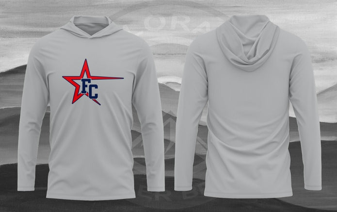 FC Stars Grey Lightweight Hoodie