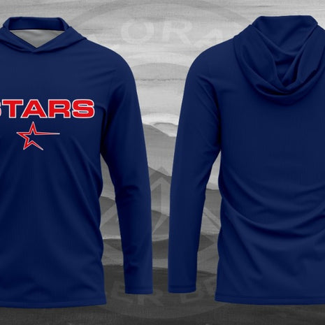 FC Stars Navy Lightweight Hoodie