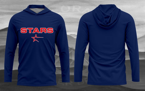 FC Stars Navy Lightweight Hoodie