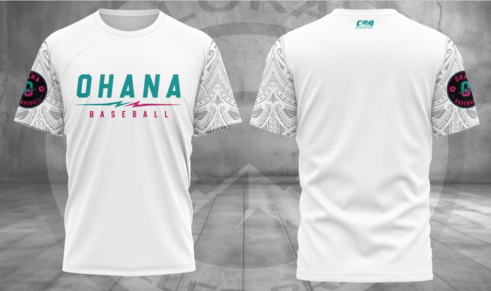 White Ohana Short Sleeve