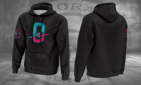 Black Ohana "O-Wave" Heavy Hoodie