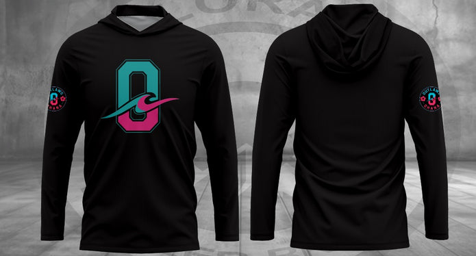 Black Ohana Lightweight Hoodie