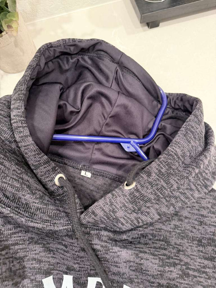 Grey Ohana Mélange Fleece Heavy Hoodie (Milayn Fleece)