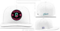White Ohana FlexFit