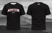 Original Ambition Mustangs Short Sleeve Shirt — Black mockup