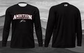 Original Ambition Mustangs Long Sleeve Shirt — Black mockup
