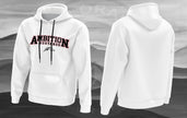 Original Ambition Mustangs Heavy Pullover Hoodie — White mockup