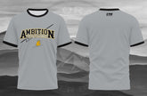 Original Ambition Thunderhawks Short Sleeve Shirt — Grey mockup