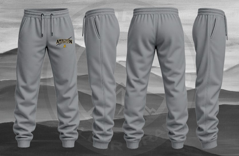 Original Ambition Thunderhawks Open-Bottom Sweats — Grey mockup