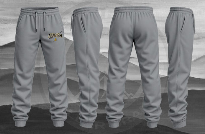 Original Ambition Thunderhawks Open-Bottom Sweats — Grey mockup