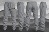 Original Ambition Thunderhawks Open-Bottom Sweats — Grey mockup
