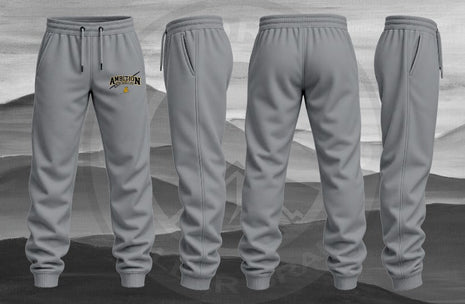 Original Ambition Thunderhawks Open-Bottom Sweats — Grey mockup
