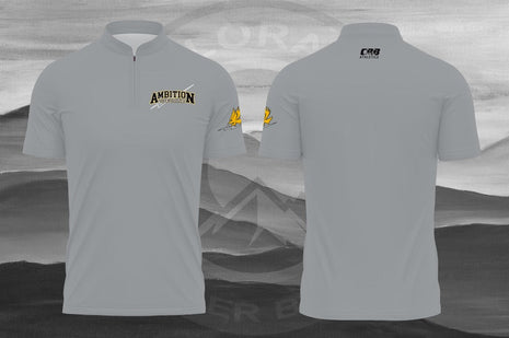 Original Ambition Thunderhawks Quarter-Zip — Grey mockup