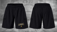 Original Ambition Thunderhawks Athletic Shorts — Black mockup