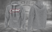 Grey Ohana Mélange Fleece Heavy Hoodie (Milayn Fleece)