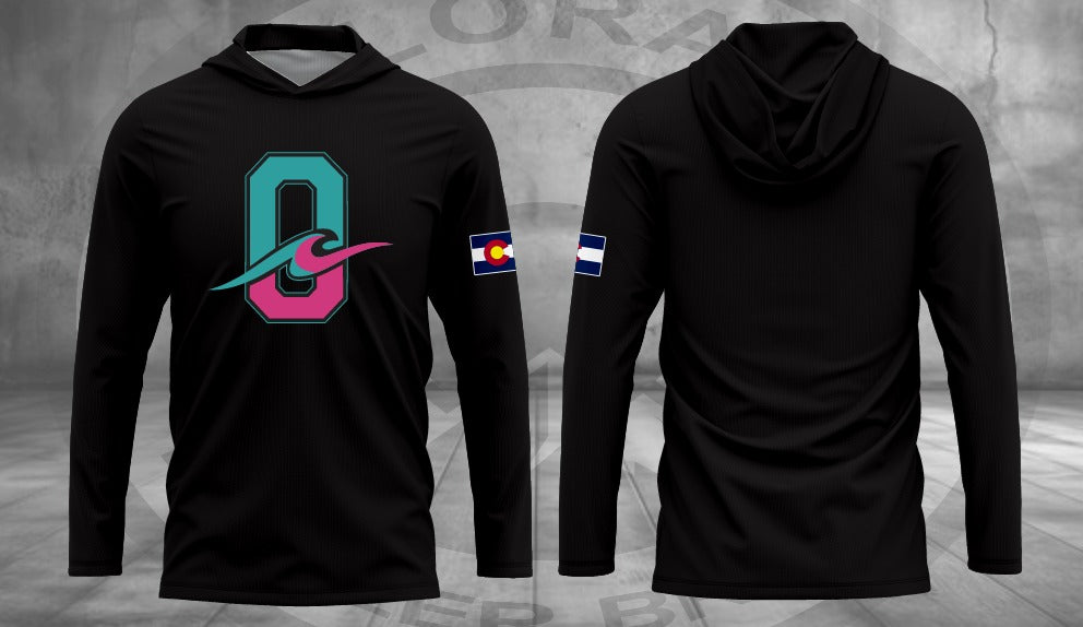 Black Ohana Lightweight Hoodie