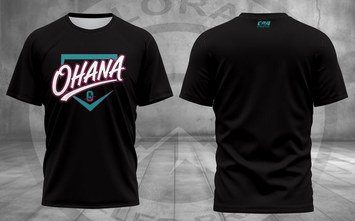 Black Ohana Short Sleeve (Polyester)