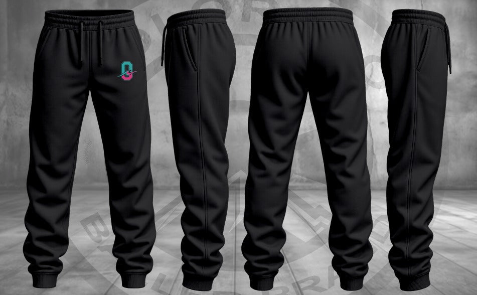 Ohana Black O-Wave Joggers