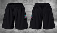 Ohana Black O-Wave CBB Performance Shorts