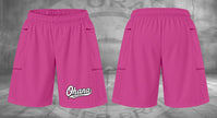 Ohana Pink Script CBB Performance Shorts