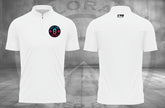 White Circle Ohana 1/4 Zip BP Jacket front and back
